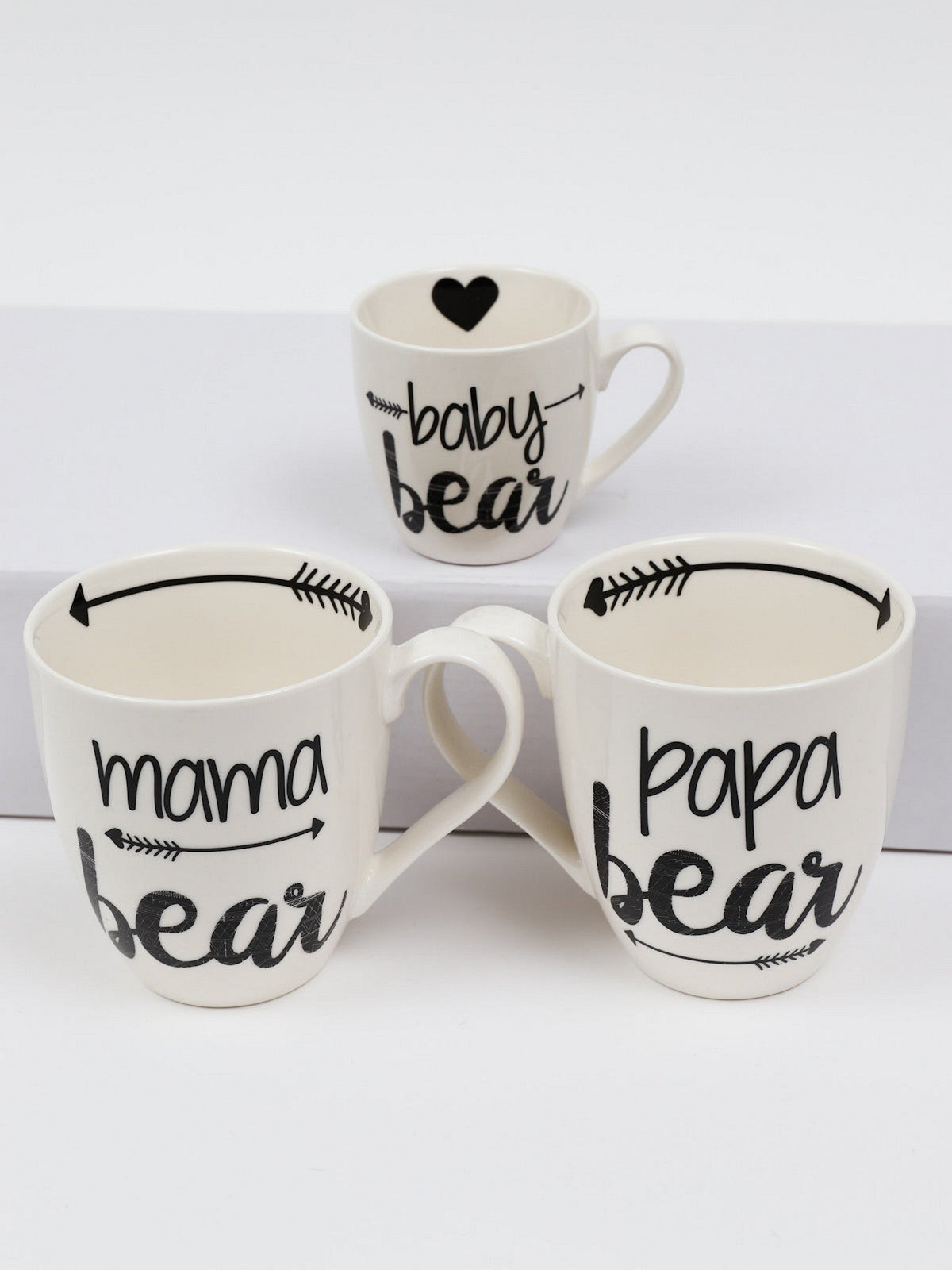 Mama Bear And Papa Bear Mug Set With Established Date – Blue Sparrow Designs